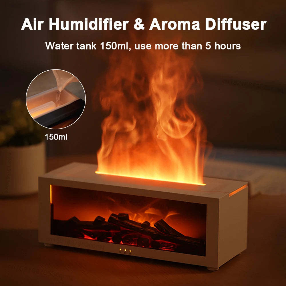 FlameGlow™ – Australia’s Coziest  Aromatherapy Humidifier